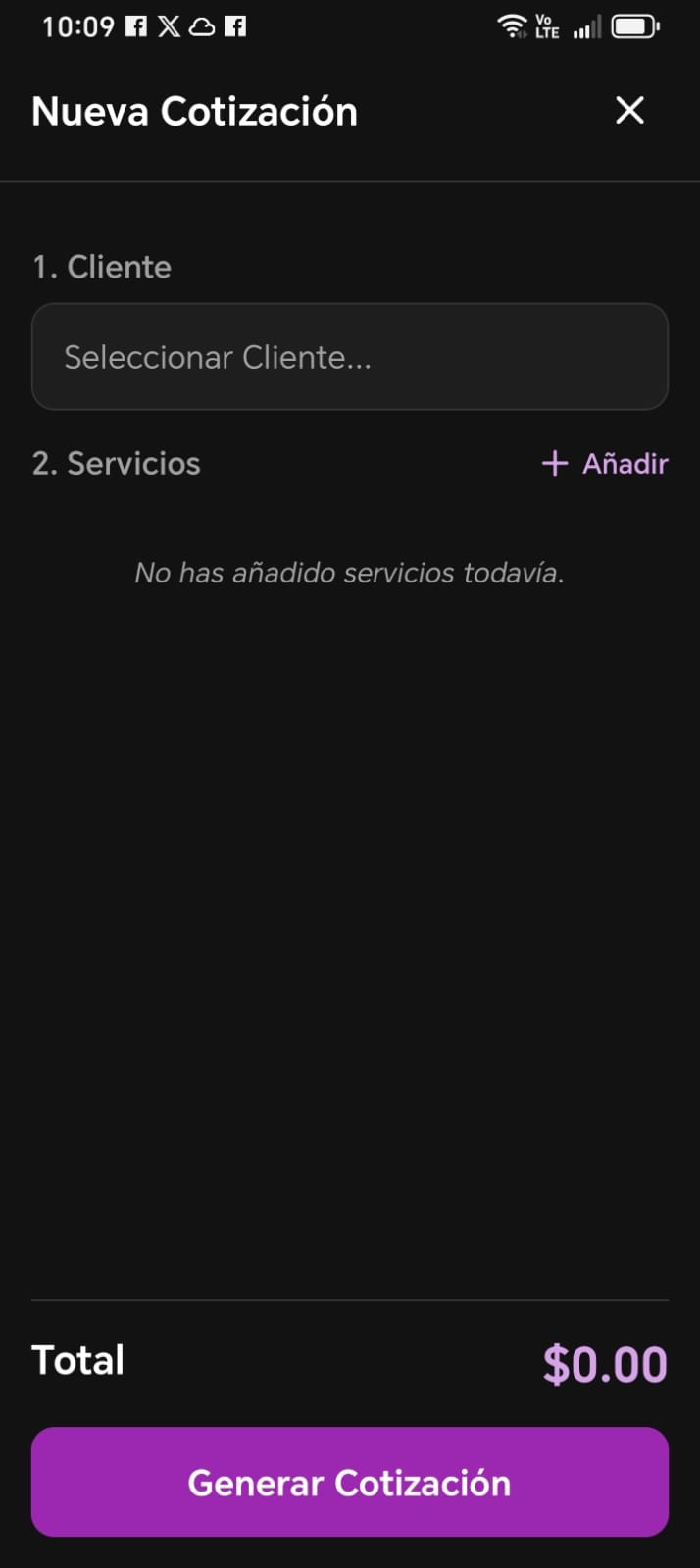 Cotizaciones Profesionales